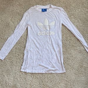 adidas XS white shirt